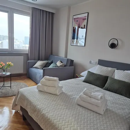 Appartamento Smart 5 Min Walk To Station Zlote Tarasy Varsavia