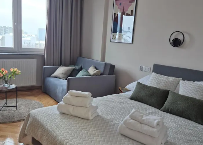 Apartamento Smart 5 Min Walk To Station Zlote Tarasy Varsovia